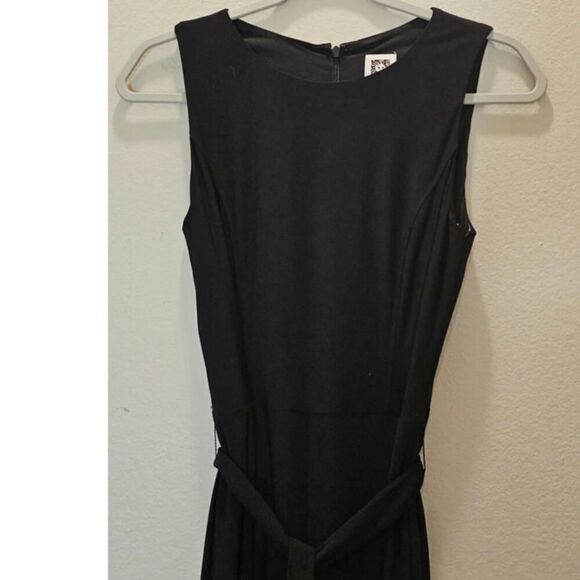 Anne Klein Women's Black Wide Leg Jumpsuit Size 4 - Picture 2 of 9